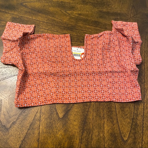 Free People Lucky Now Brami Off-the-Shoulder Crop - Picture 4 of 7